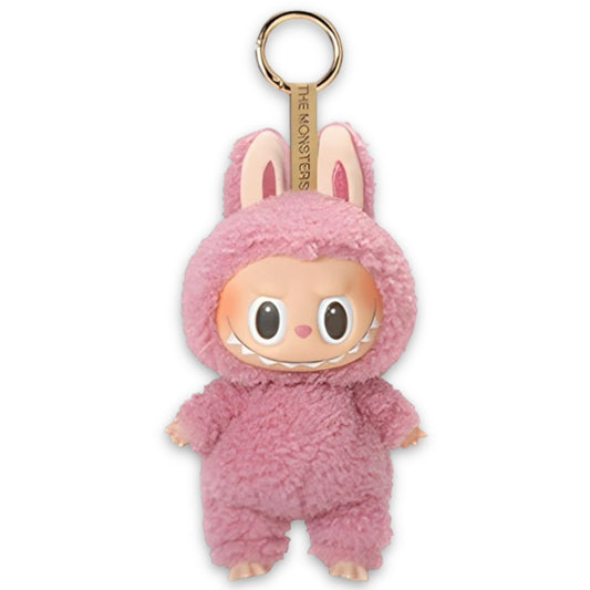 Labubu THE MONSTERS Pink DaDa PopMart Style Keyring Keychain Stuffed Plush Toy Doll 17cm VIRAL
