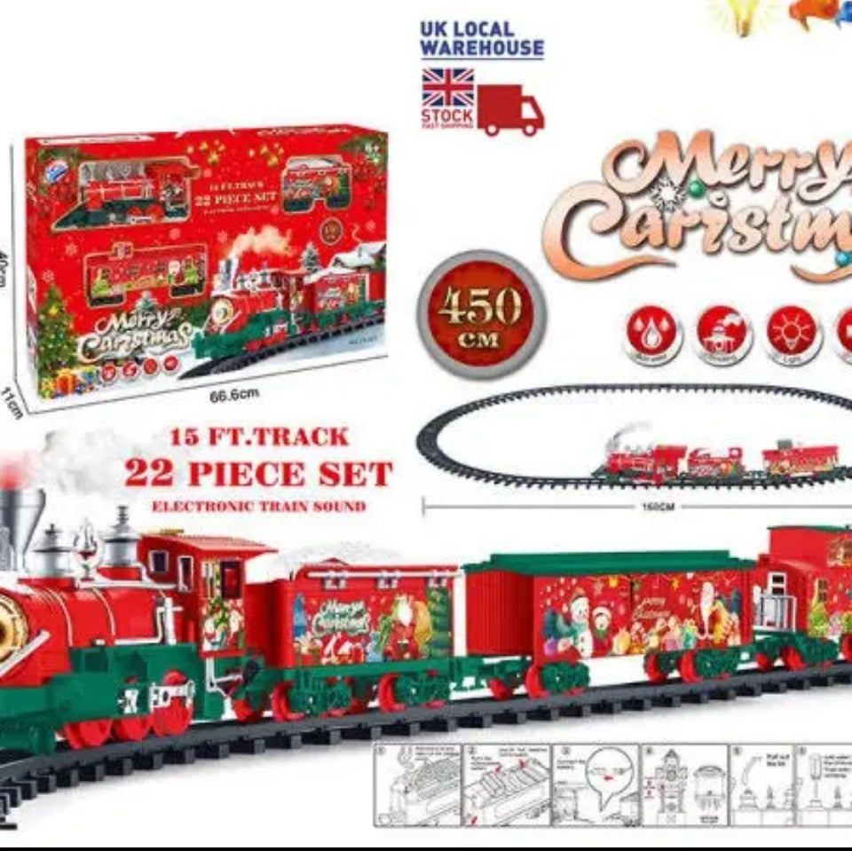 Christmas Train Set Giant Edition 450cm