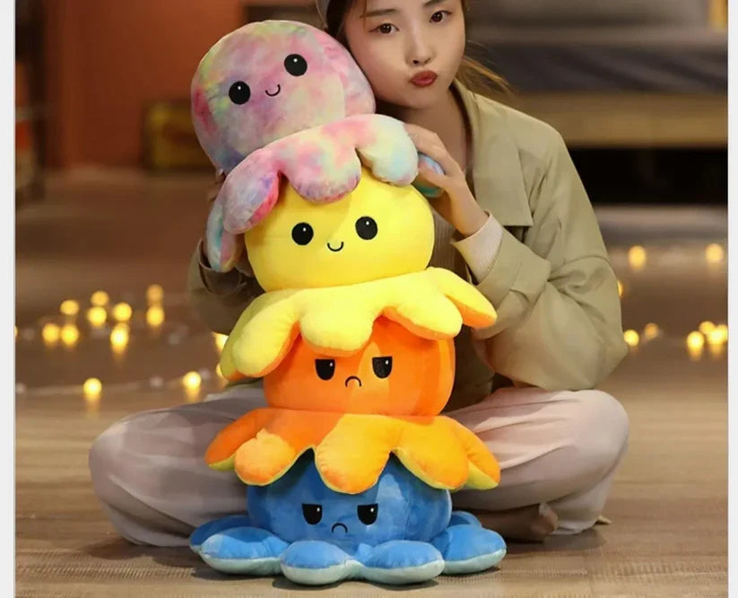40Cm Octopus Reversible (Assorted)