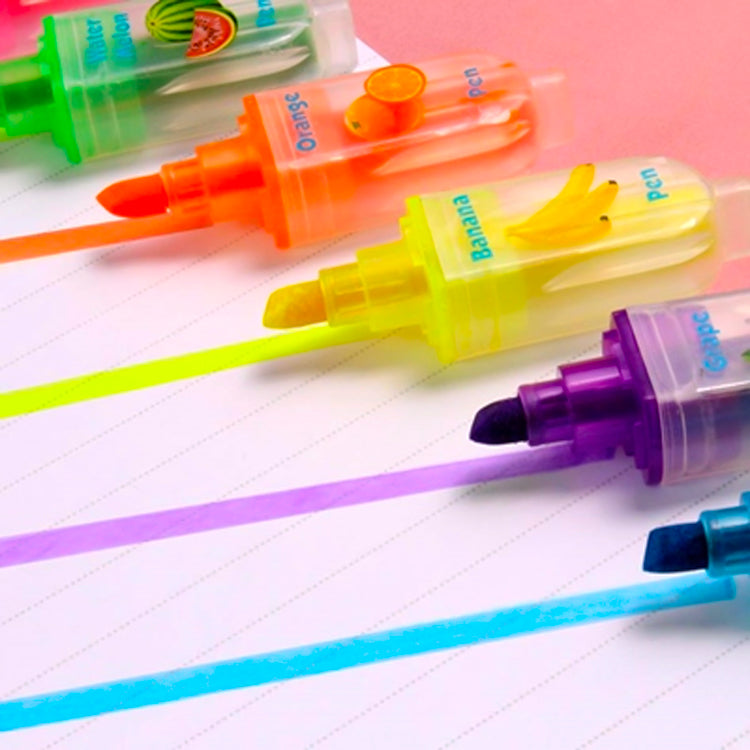 6 Mini Scented Highlighters