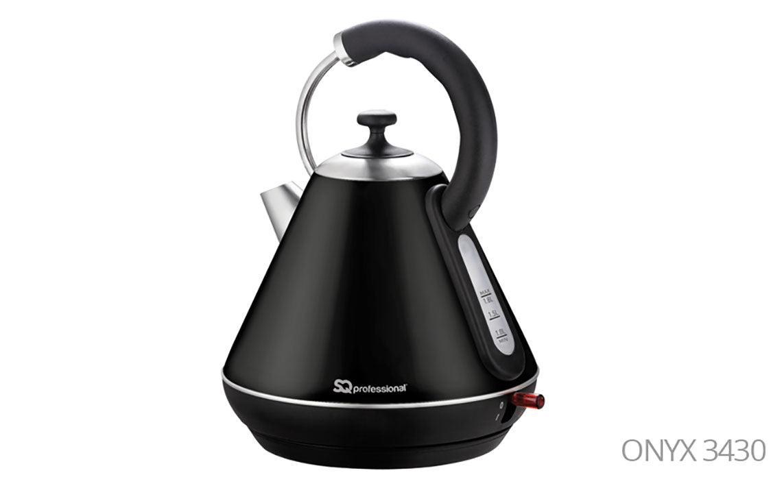 SQ Professional Gems Legacy Kettle 1.8 Litre 2200 Watt Onyx 3430