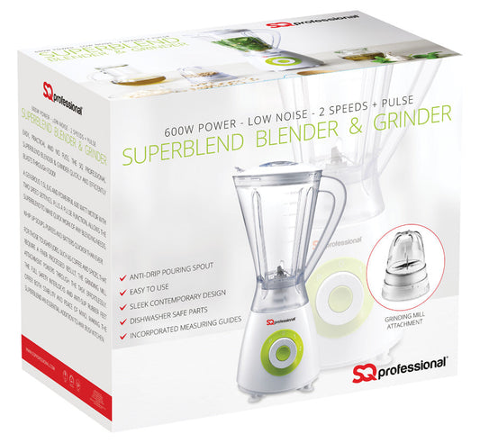 SQ Professional Blitz Blender and Grinder 600W Purple P97660 / 5686