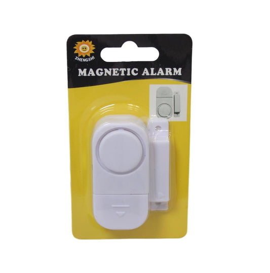 Magnetic Alarm White Indoor Outdoor Reception Door Bell Alarm 16cm 6004