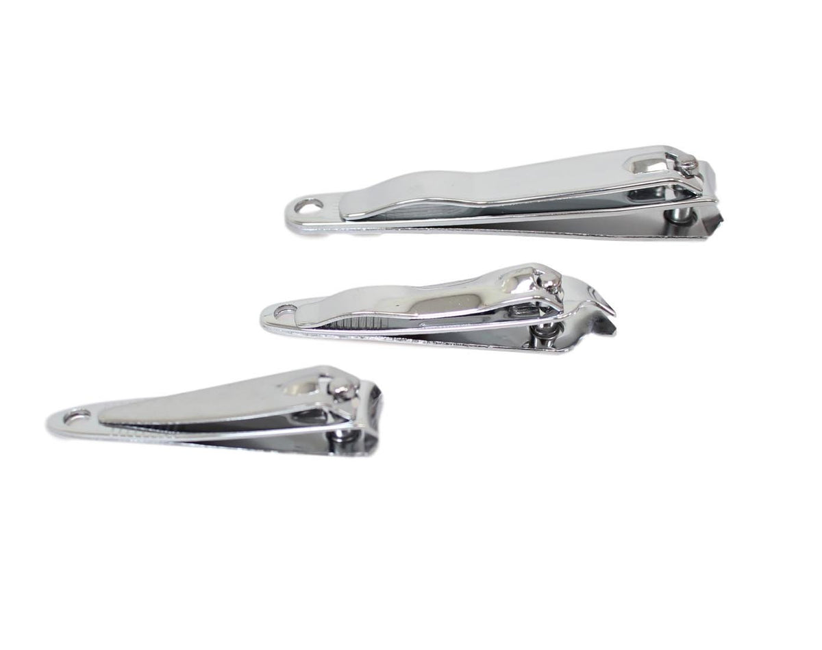 Manicure Nail Clipper Cutter Set Of 3 Assorted Sizes