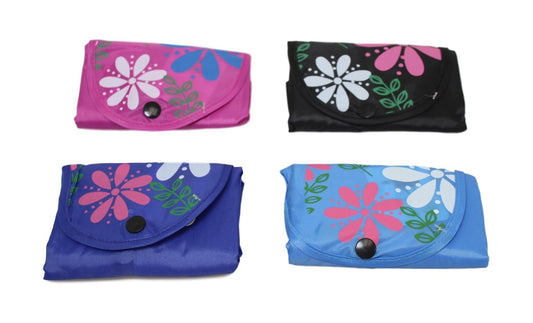 Expandable 2 in 1 Pocket Shopping Bag Carry Bag 45 x 40 cm Assorted Colours 6015