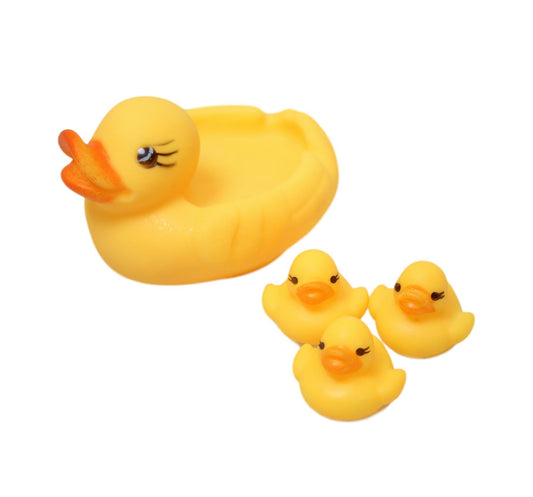 Pet Dog Toy Squeaky Yellow Rubber Ducks 11 / 3 cm 7756 / 6016