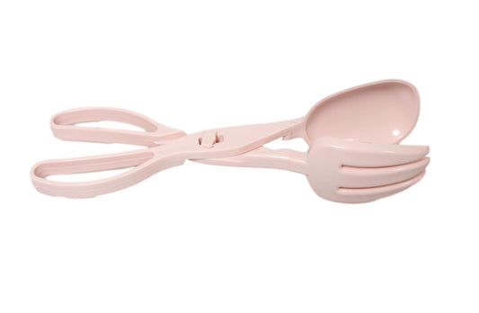 Plastic Kitchen BBQ Salad Food Serving Tongs 27 cm Assorted Colours 6034