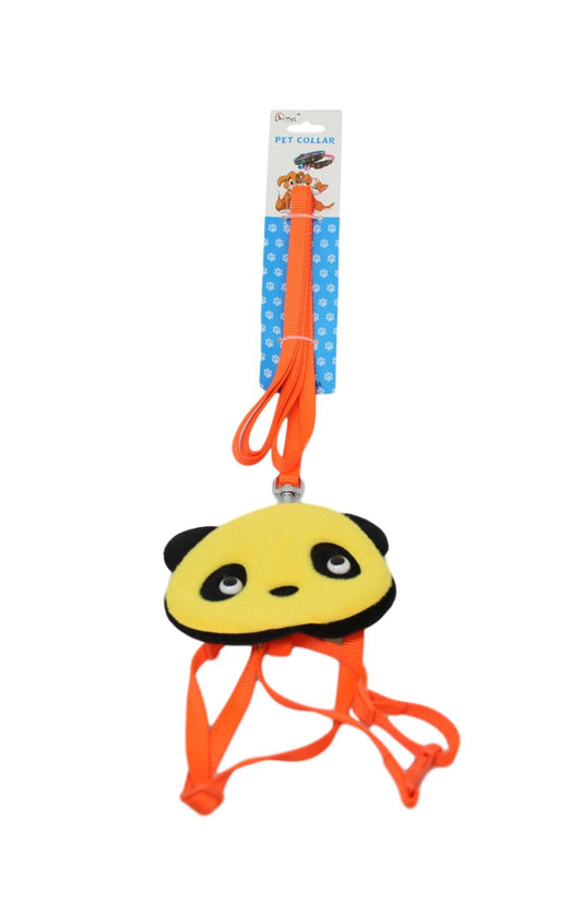 Pet Dog Leash with Harness Cartoon Design One Size Small Assorted Designs 6035