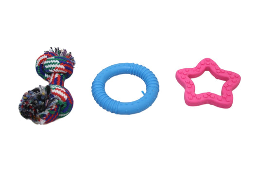 Playful Dog Toys 3 In Pack 6041