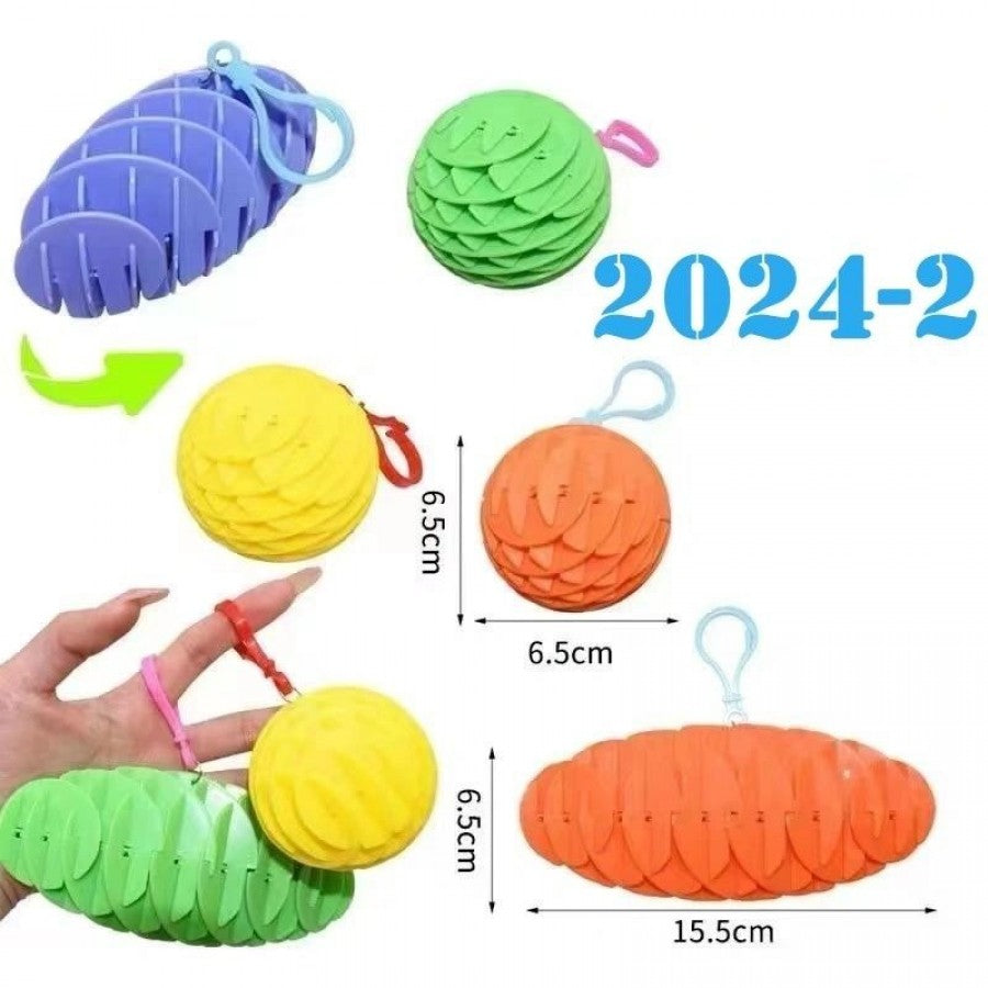 Keychain Fidget Worm Stretchy