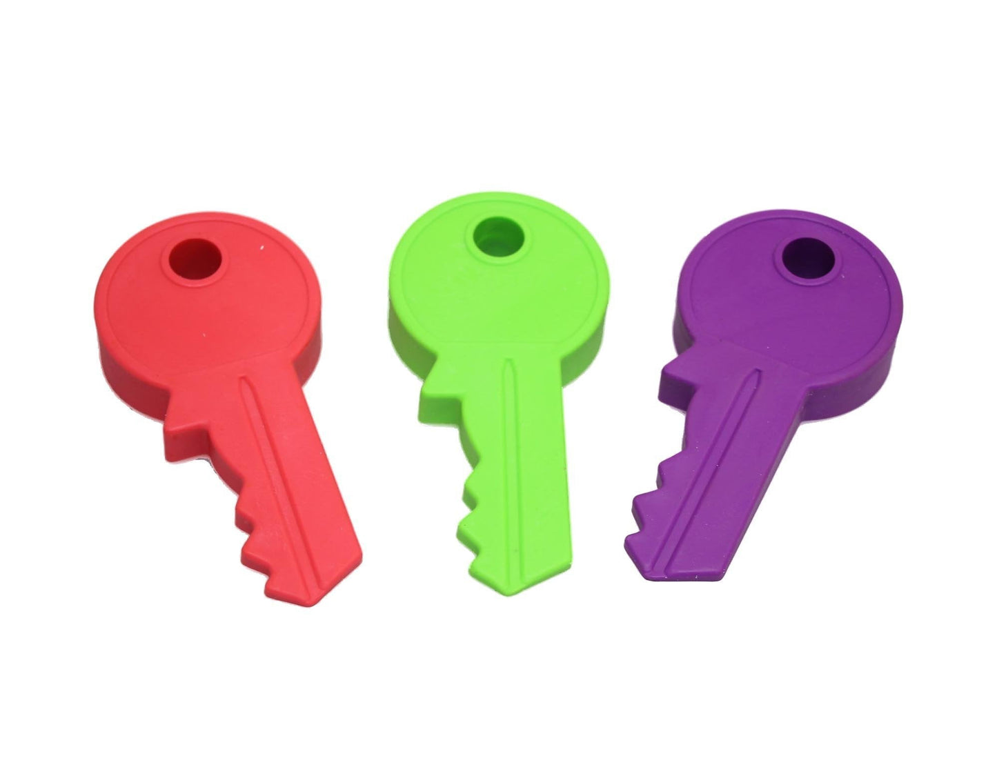 Key Shape Door Stopper 13 x 3 cm Assorted Colours 6052 A