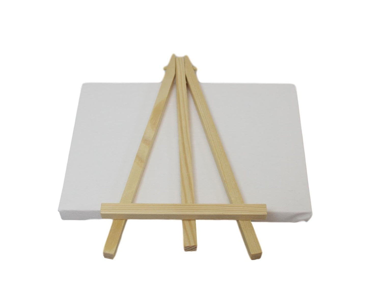Mini White Painting Canvas with Stand 18 x 13 cm 6074