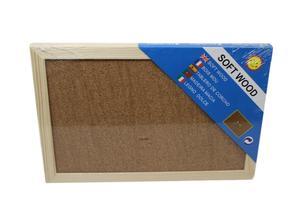 Soft Wood Pinning Board School Office Art and Crafts Soft Wood Board 30cm x 40 cm  6085