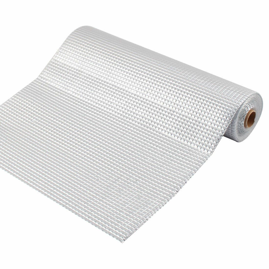 Kitchen Aluminium Foil Wardrobe Cupboard Table Drawer Oil Proof Sheet 45cm x 200cm 6091