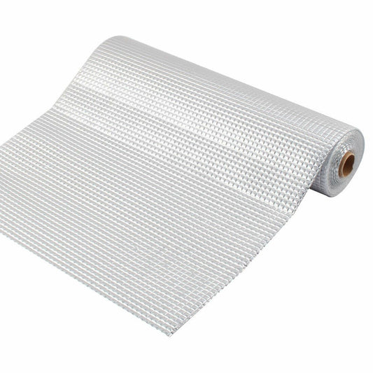 Kitchen Aluminium Foil Wardrobe Cupboard Table Drawer Oil Proof Sheet 45cm x 200cm 6091