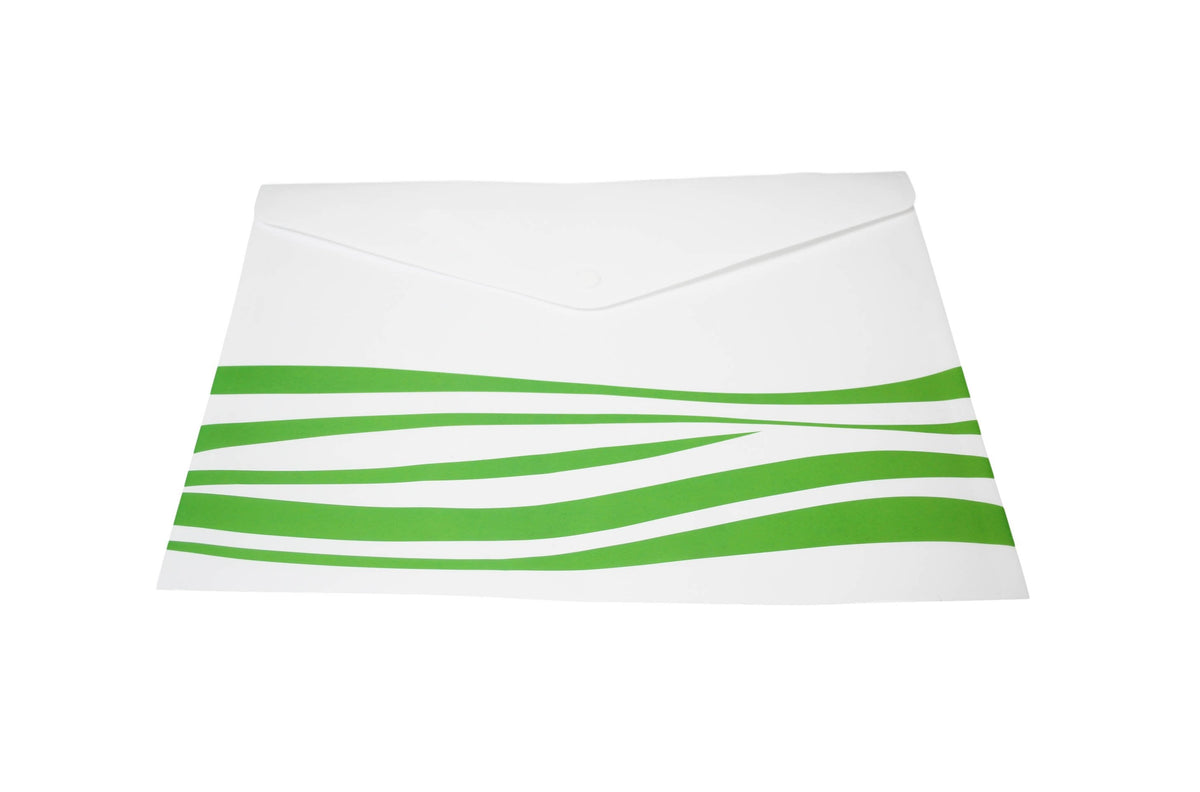 Plastic Office File Paper Folder Holder 32 X 24Cm Assorted Colours