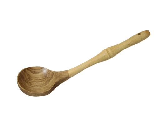 Large Wooden Bamboo Cooking Spoon Kitchen Home 30cm 6092