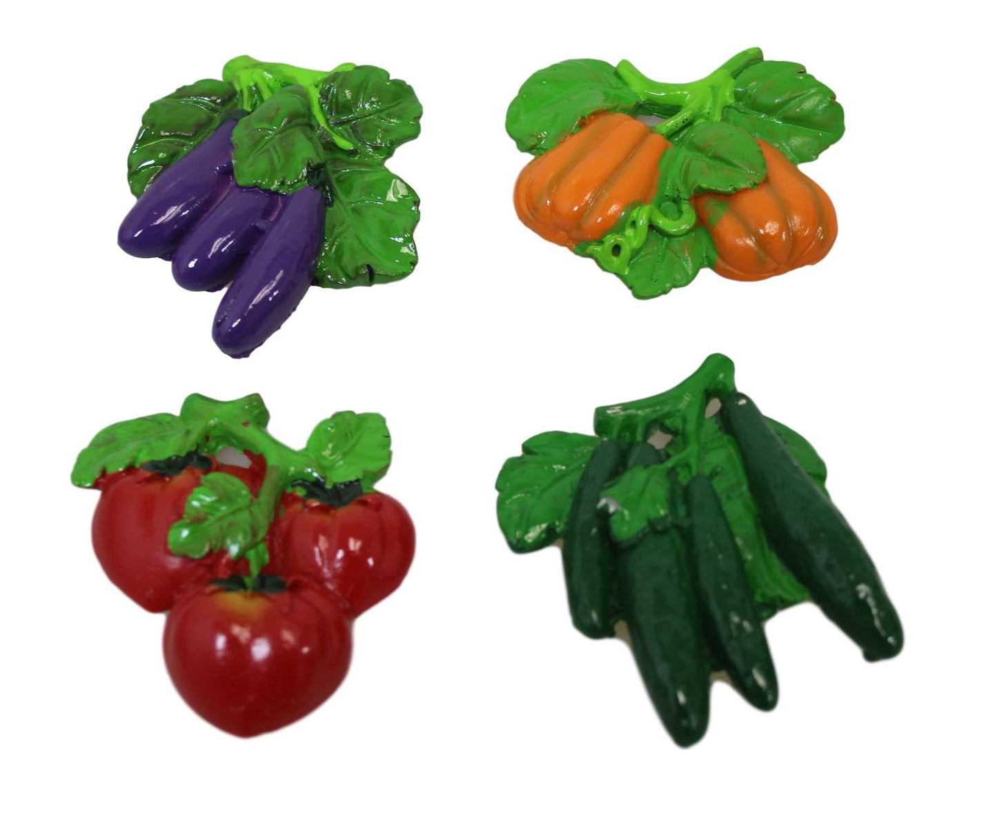 Fridge Magnet Vegetable Designs 8 cm Assorted Designs 6109