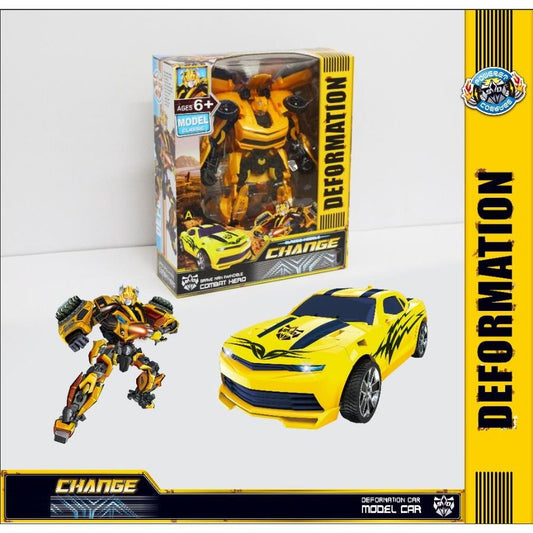 Deformation Transformer Bumblebee Model Toy Car