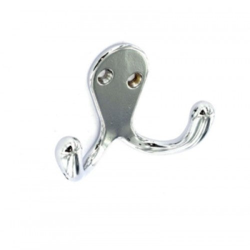 Double Robe Hook Chrome