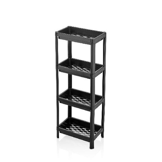 Plastic 4 Tier Bathroom Storage Racks / Shelves 22 x 35 x 100 cm MRD505