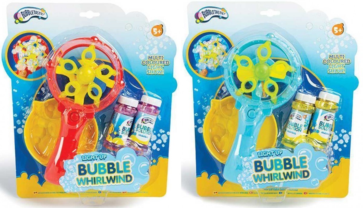 Light Up Bubble Whirlwind 2 Assorted