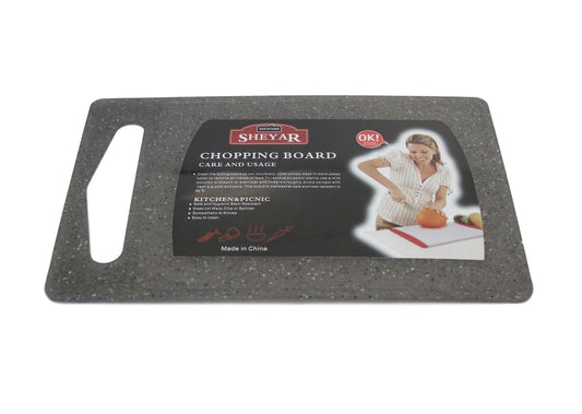 Plastic Lightweight Marble Style Chopping Board Stain Resistant Board 32cm x 21cm 6148