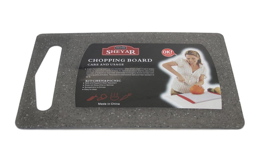 Plastic Lightweight Marble Style Chopping Board Stain Resistant Board 37cm x 25cm 6149