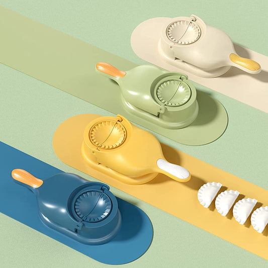 Plastic Dumpling Mould Maker 25 x 7 cm Assorted Colours 7165