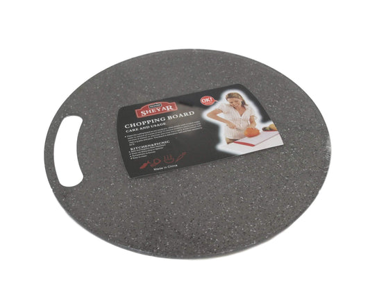 Plastic Marble Style Lightweight Chopping Board Stain Resistant
