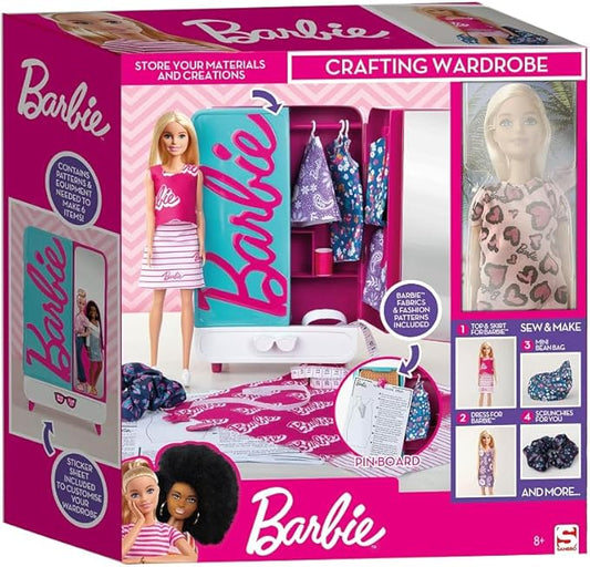 Barbie Crafting Wardrobe with Doll