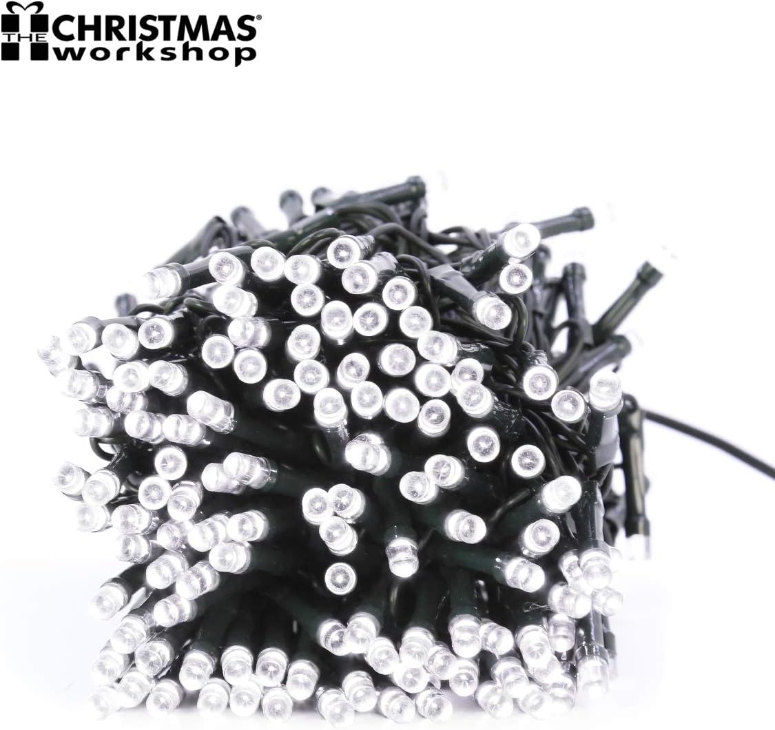 240 White LED Christmas Fairy String Chaser Lights