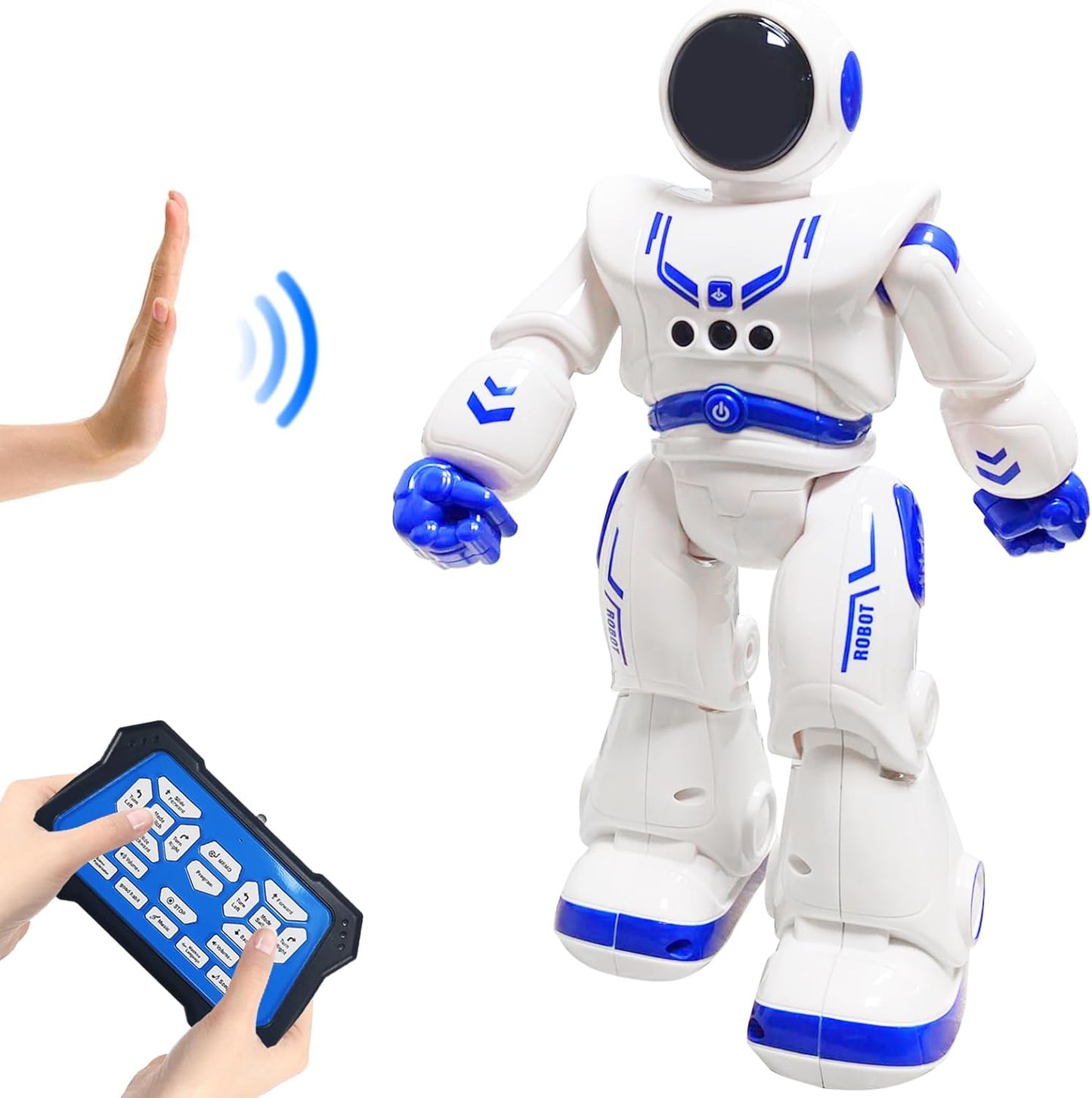 Remote Control Interactive President Robot With Infrared Controller Toys,Programmable,Singing, Moonwalking and LED Eyes