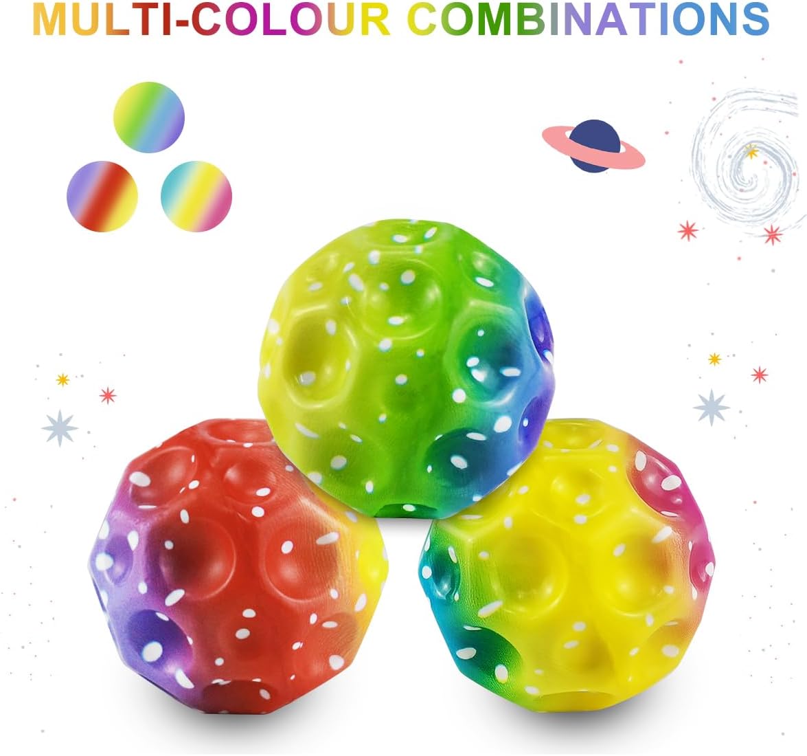 Space Ball Super High Bouncy Astro Ball Toy