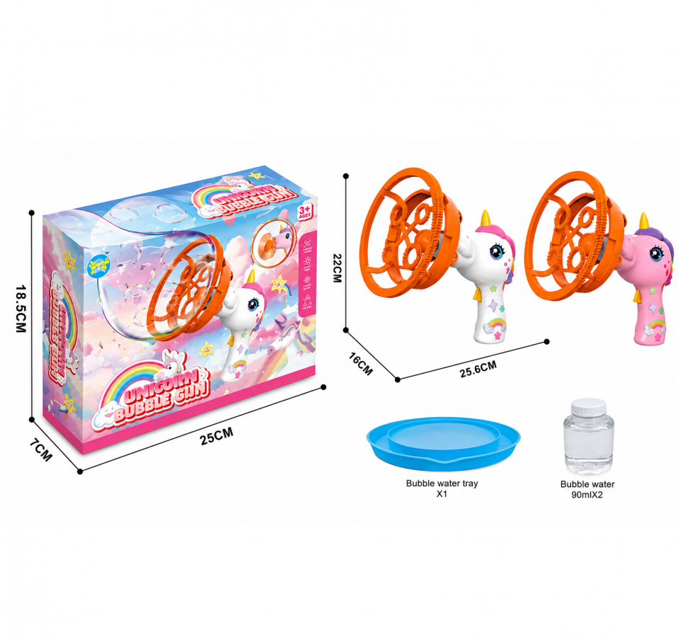 Unicorn Bubble Gun