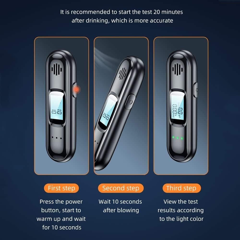 Portable Alcohol Tester Breathalyzer