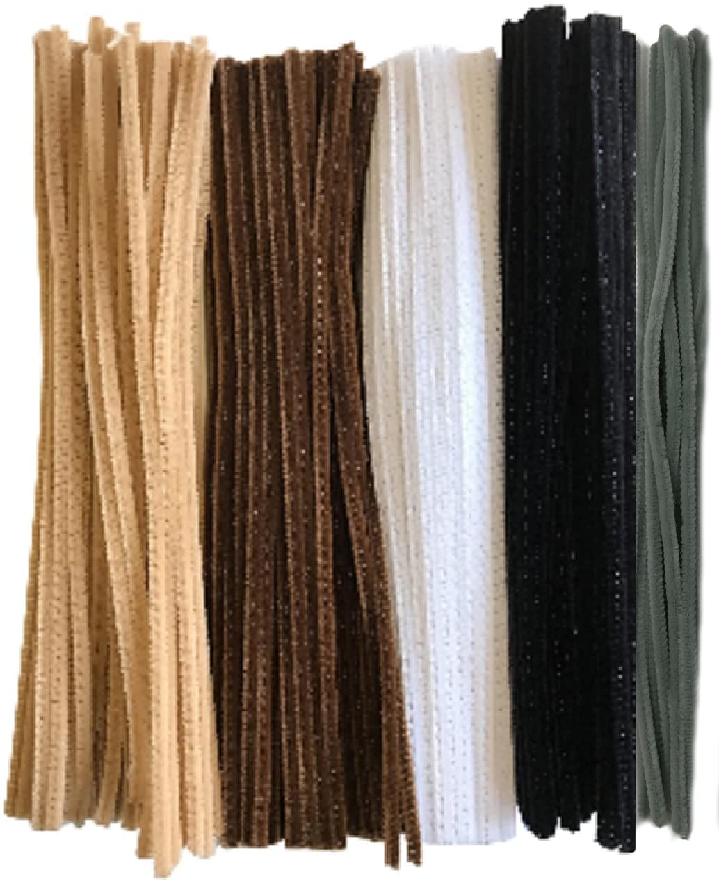 Jumbo Pipe Cleaners ( Natural Colours ) x 100 ( Craft Clearance Special )