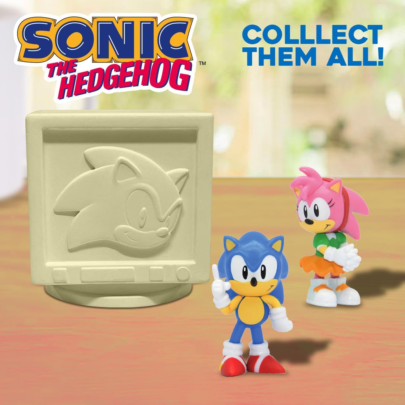 Sonic The Hedgehog Mine Kit Dig‑and‑Discover Toy -  7 Figures To Collect (Includes Rare Gold-Plated Supersonic)