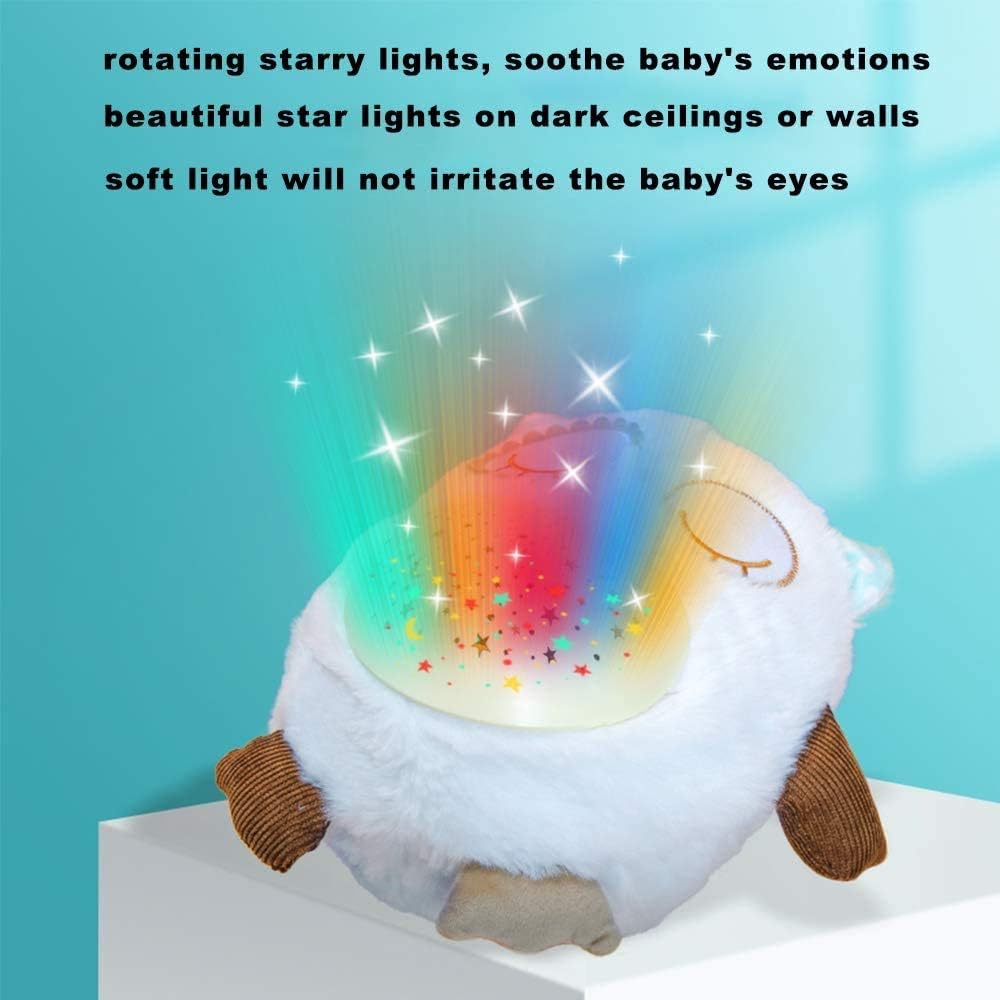 Soft Baby Starlight Soother Projector & Sound Teddy For Babies