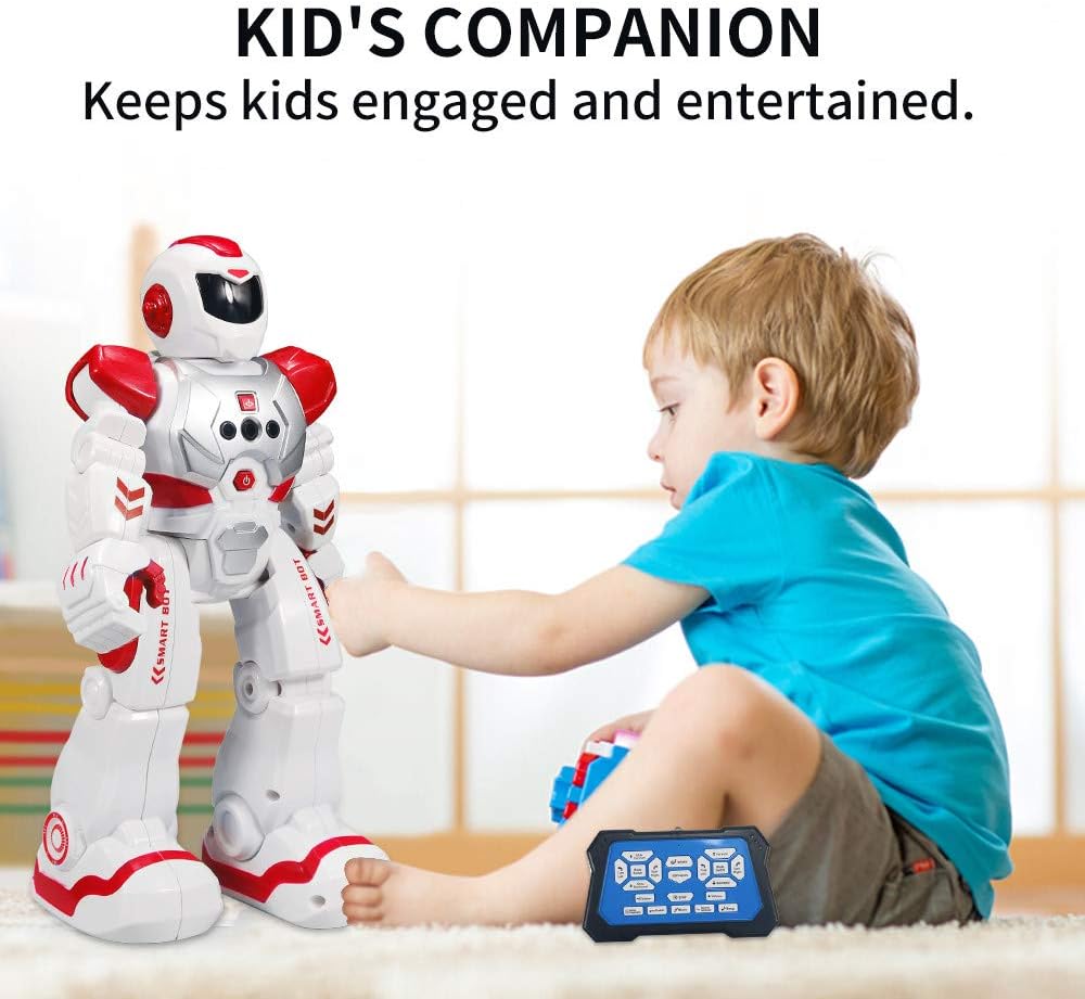 Remote Control Interactive President Robot With Infrared Controller Toys,Programmable,Singing, Moonwalking and LED Eyes