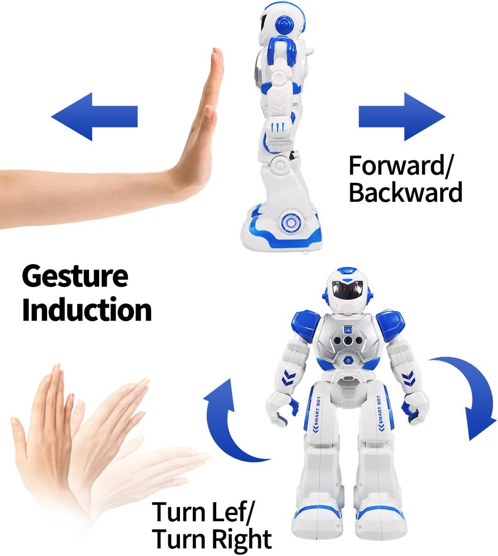 Remote Control Interactive President Robot With Infrared Controller Toys,Programmable,Singing, Moonwalking and LED Eyes