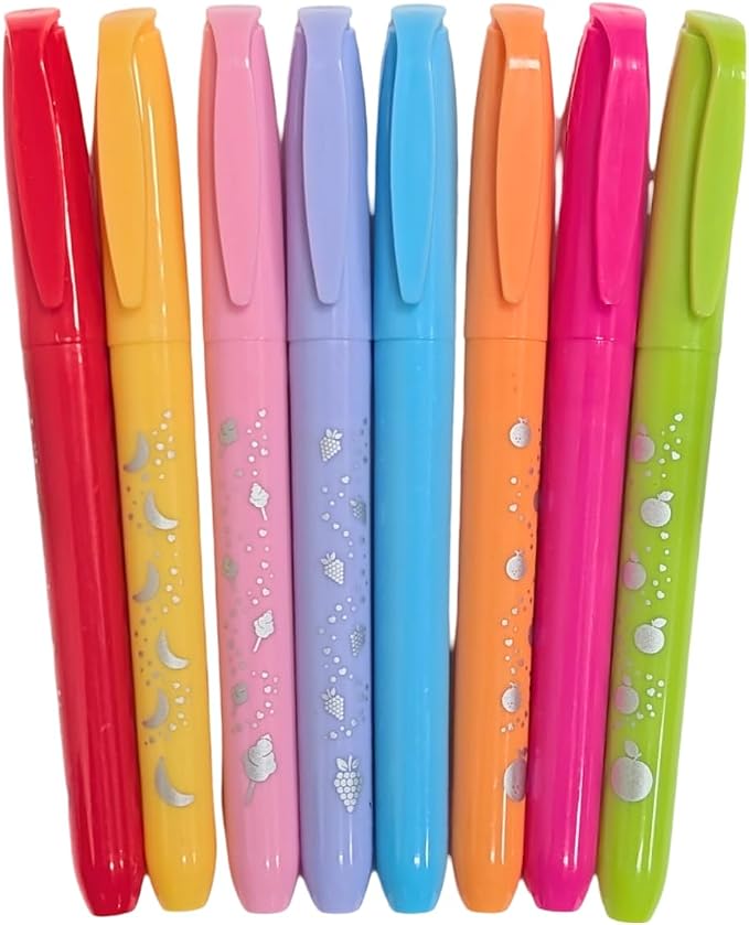 Scented Colouring Set includes 8 Fragrant Markers & 100 Page A4 Colouring Book