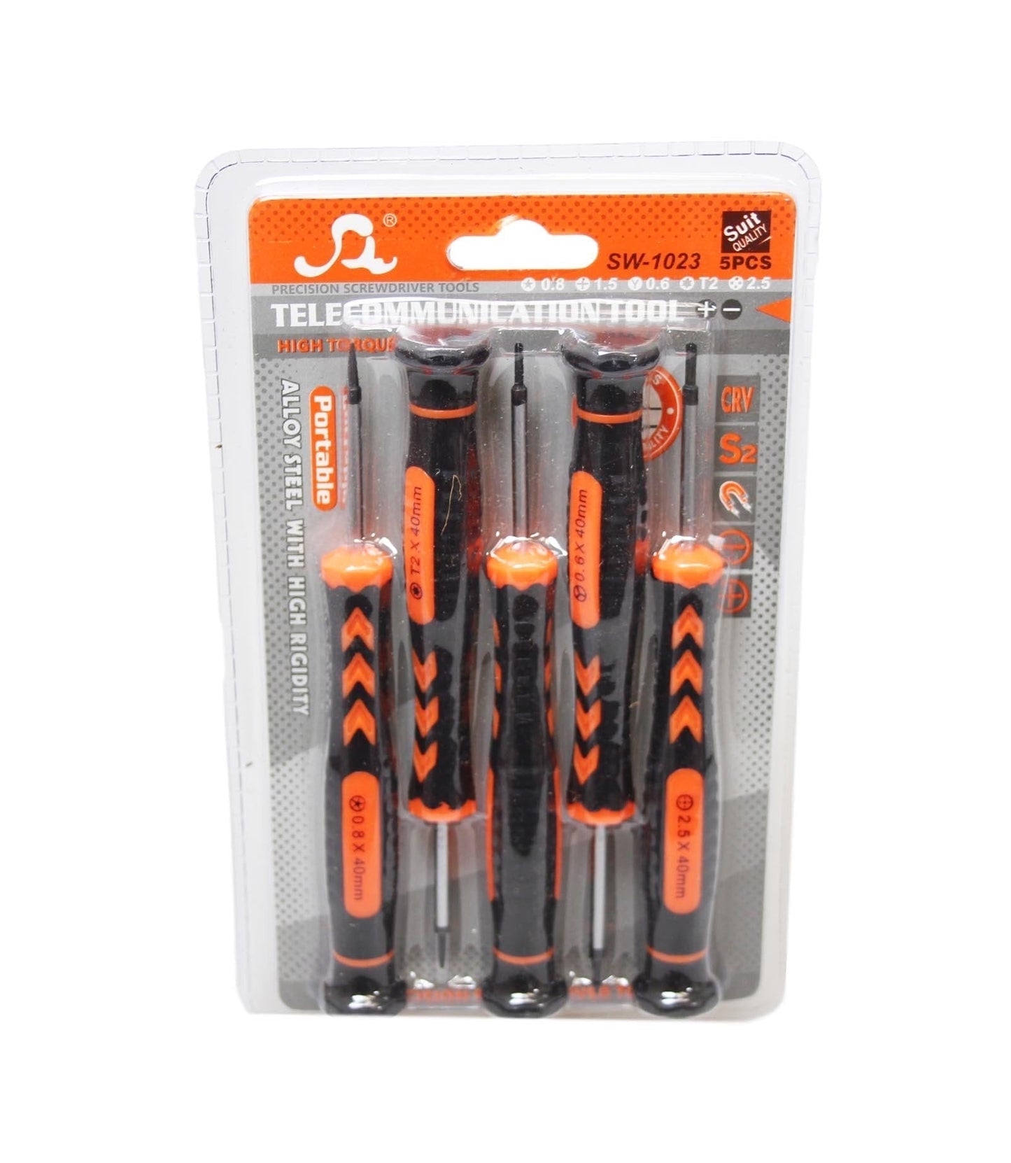 Mobile Phone Telecommunication Repair Screwdriver Set of 5 6205 A