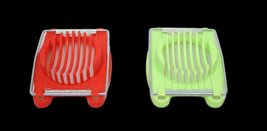 Plastic Egg Slicer 10 x 8 cm Assorted Colours 6210