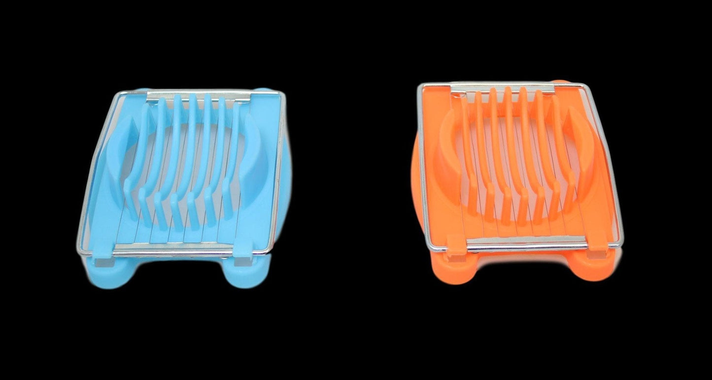 Plastic Egg Slicer 10 x 8 cm Assorted Colours 6210