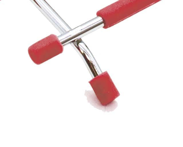 Sq Pro Elite Stainless Steel And Silicone Pan Trivet Red