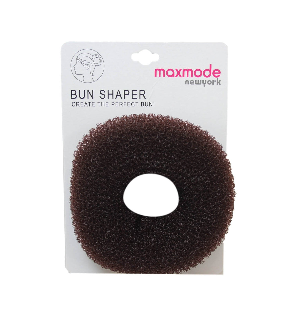 Mesh Hair Bun Styler Donut Former Ring 10Cm Assorted Colours