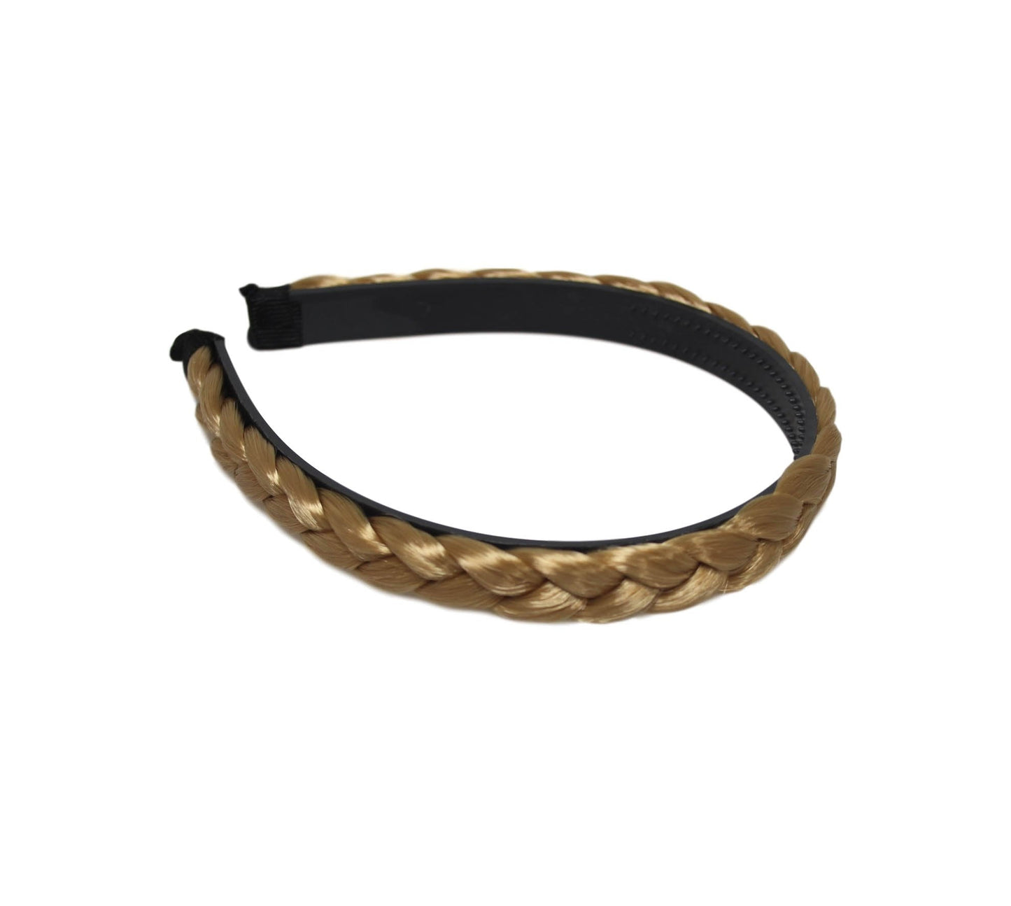 Girls Fancy Stylish Hair Head Band Braided Faux Hair 15cm Assorted Colours 6239