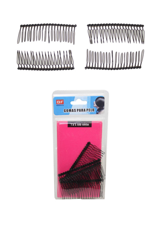 Hair Grip Comb Band Pack Of 4