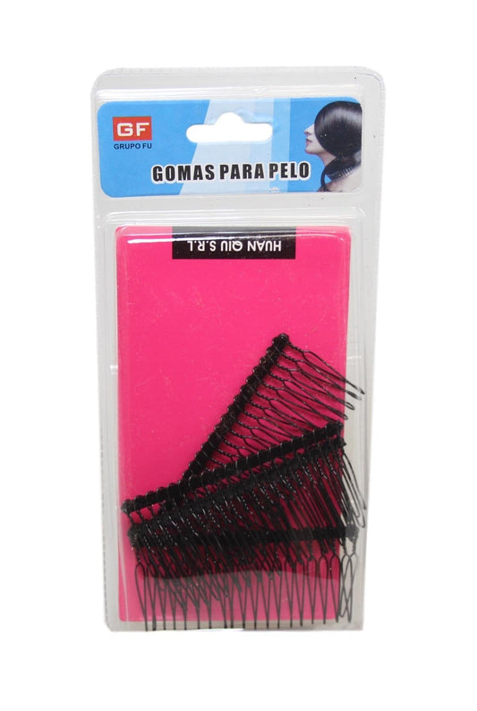 Hair Grip Comb Band 8 cm Pack of 4 6289